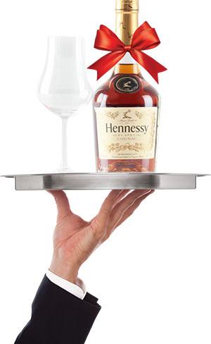 Бутылка Hennessy в подарок!